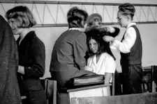 W szkole na przerwie 1965