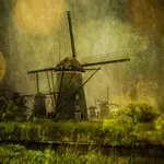 Wiatraki w Kinderdijk