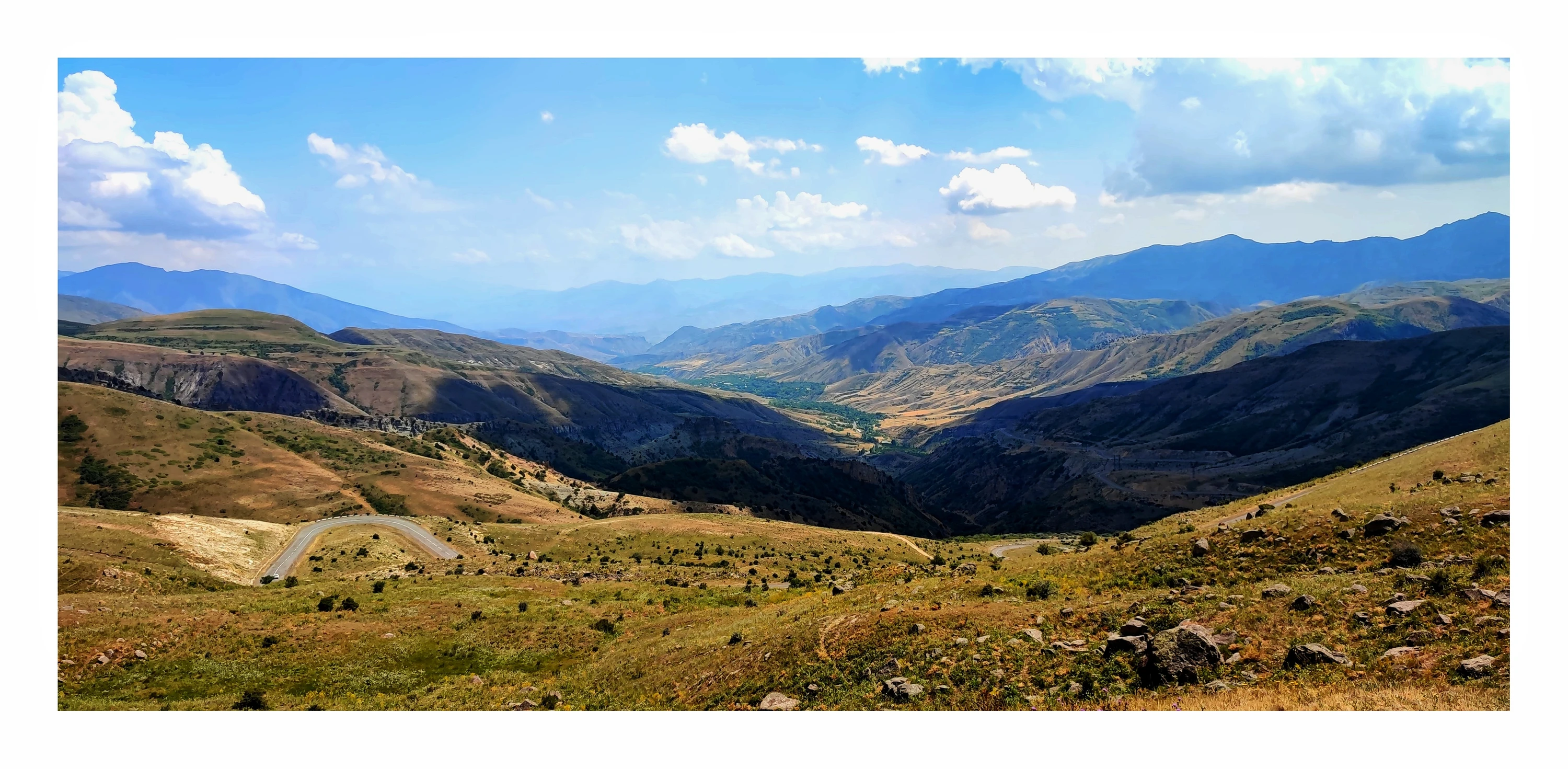 widok na  przełęcz Selim