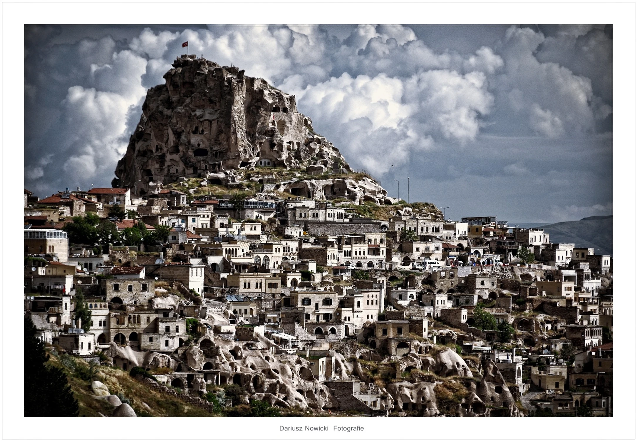 Uçhisar – miasto skalne w Turcji, w Kapadocji,