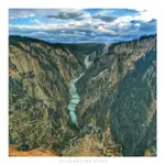 Kanion rzeki Yellowstone 
