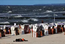 Kołobrzeg...jeszcze nie padało