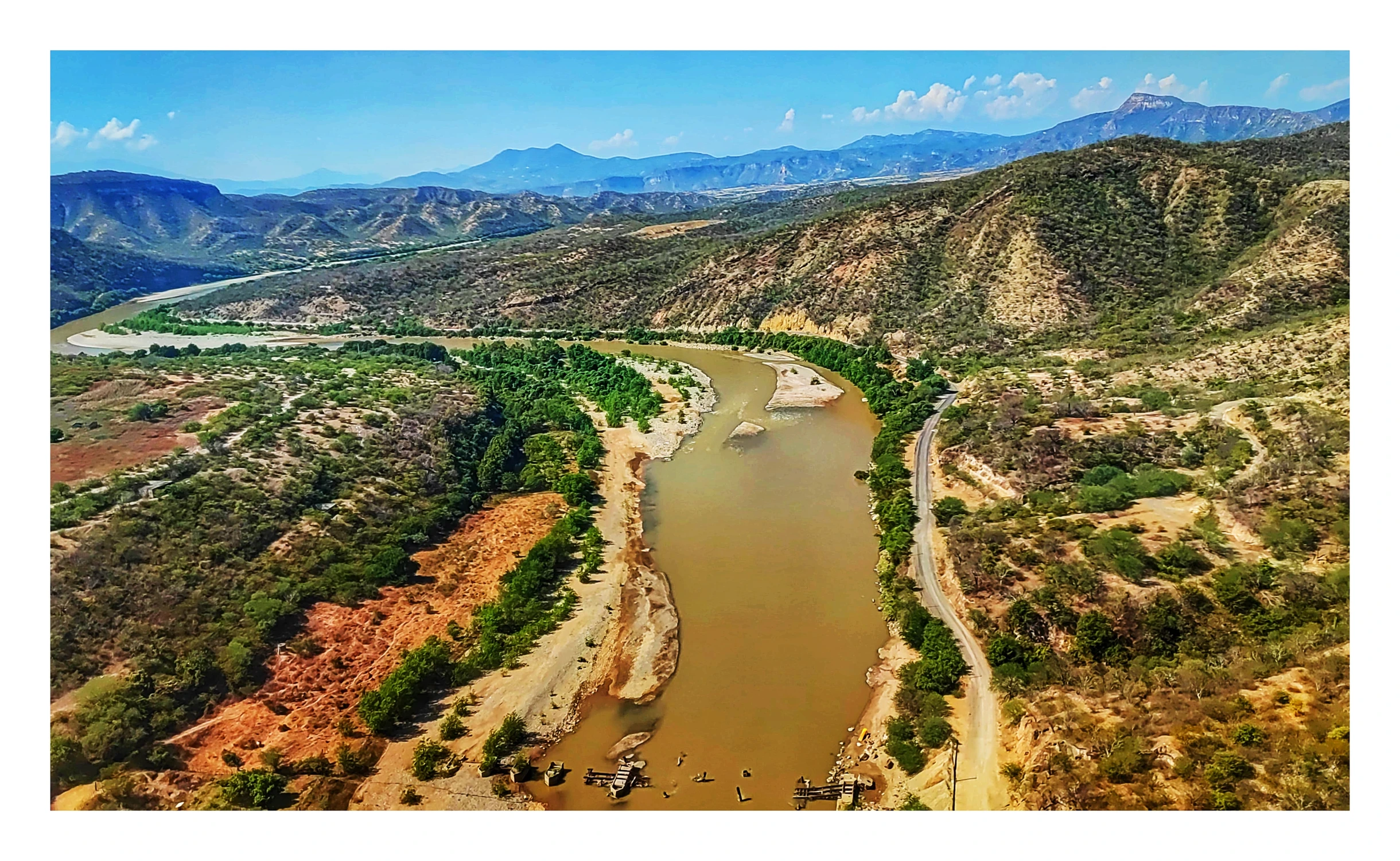 Puente Rio Mezcala.Meksyk