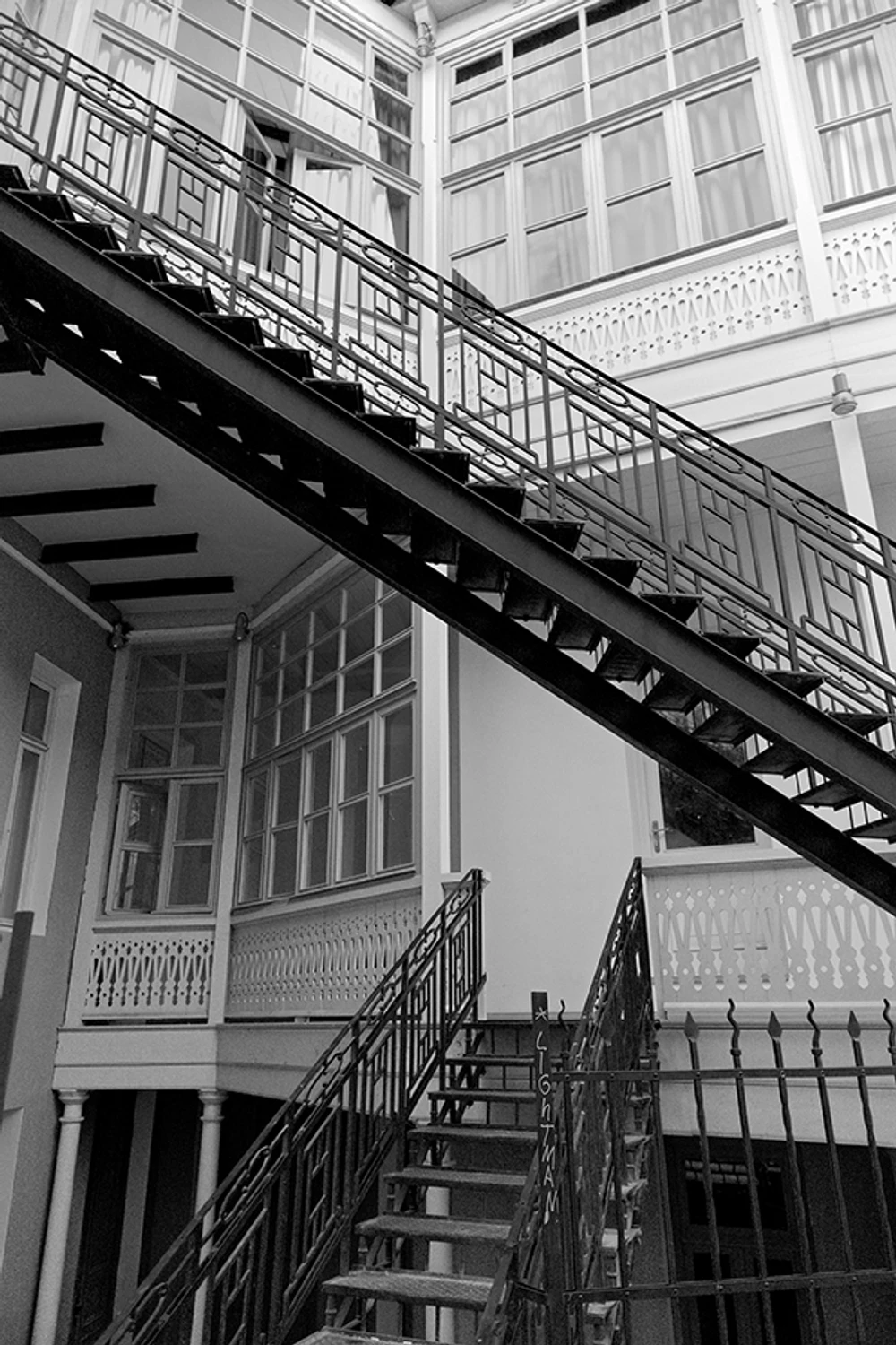 Balkony, balkony i schody