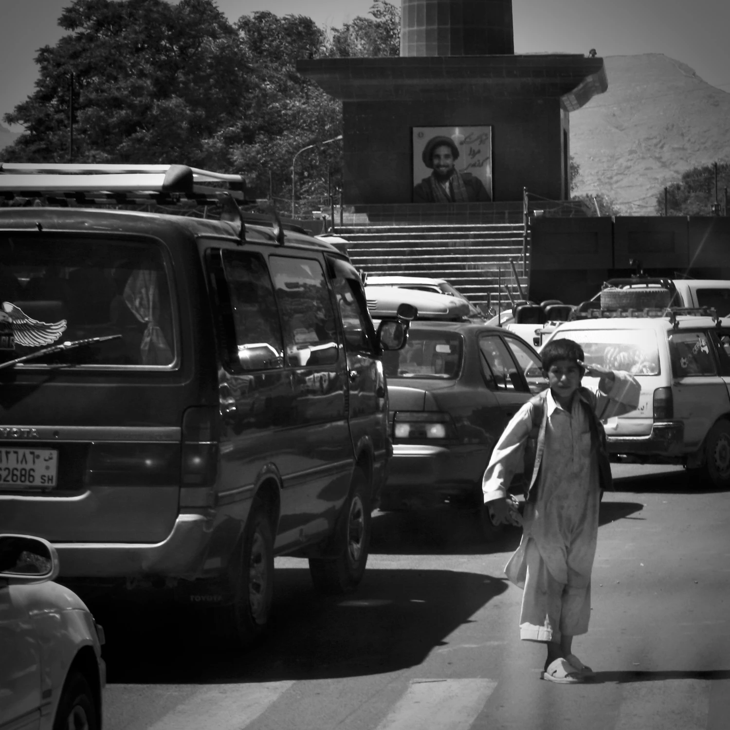 The Saluting Boy: A Silent Call for Help