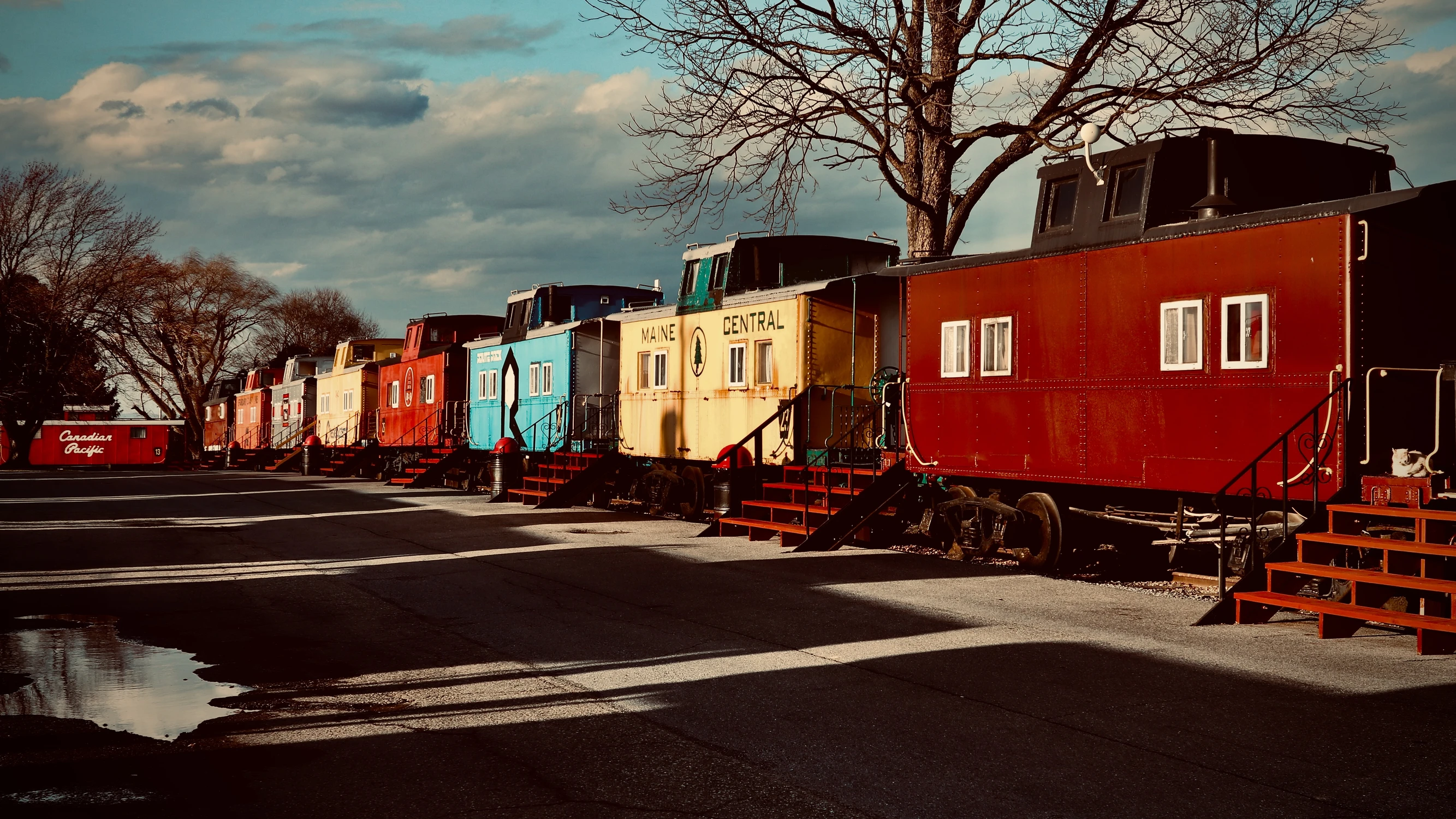 The Red Caboose Motel