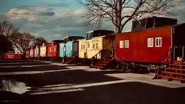 The Red Caboose Motel