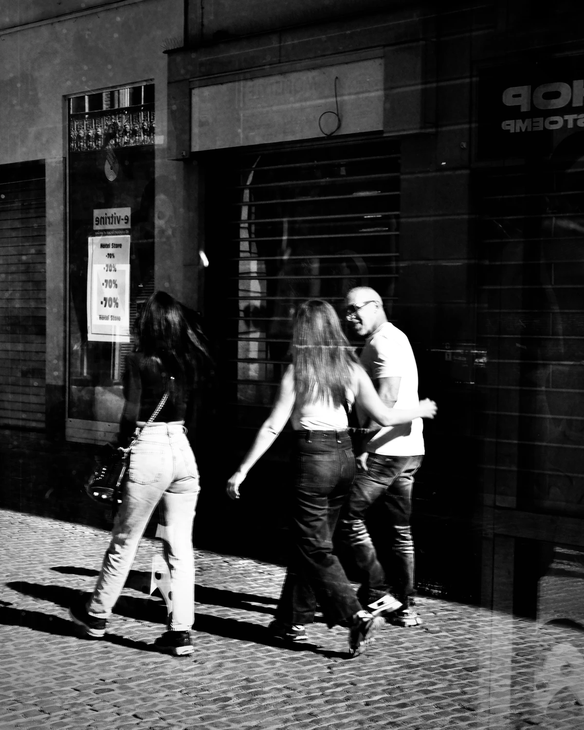Walking Through Reflections...