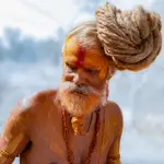 Sadhu z Nepalu.