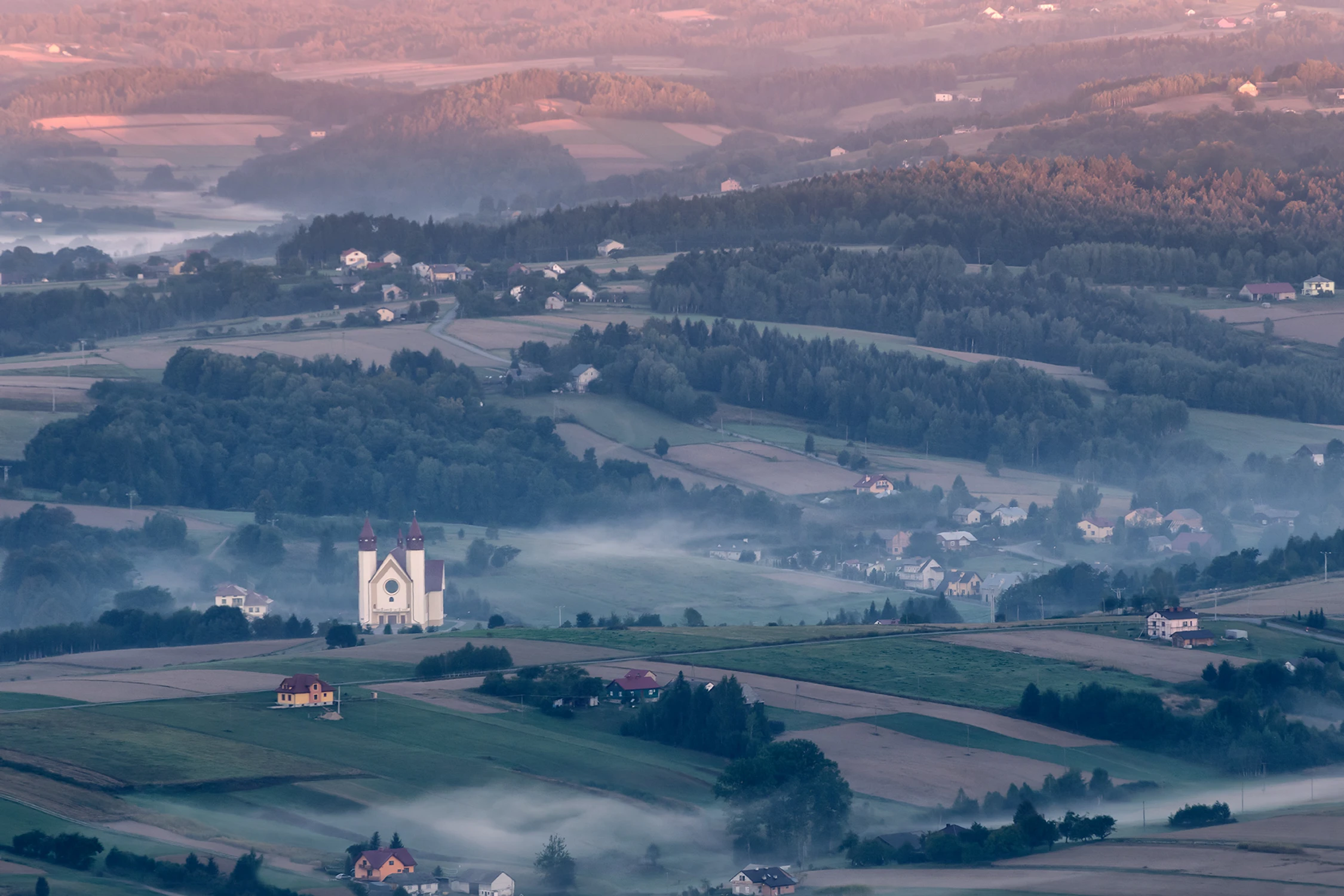 Kosciół w Czermnej