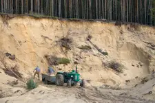 W kopalni piachu