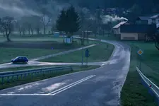 Chłodny wiosenny wieczór