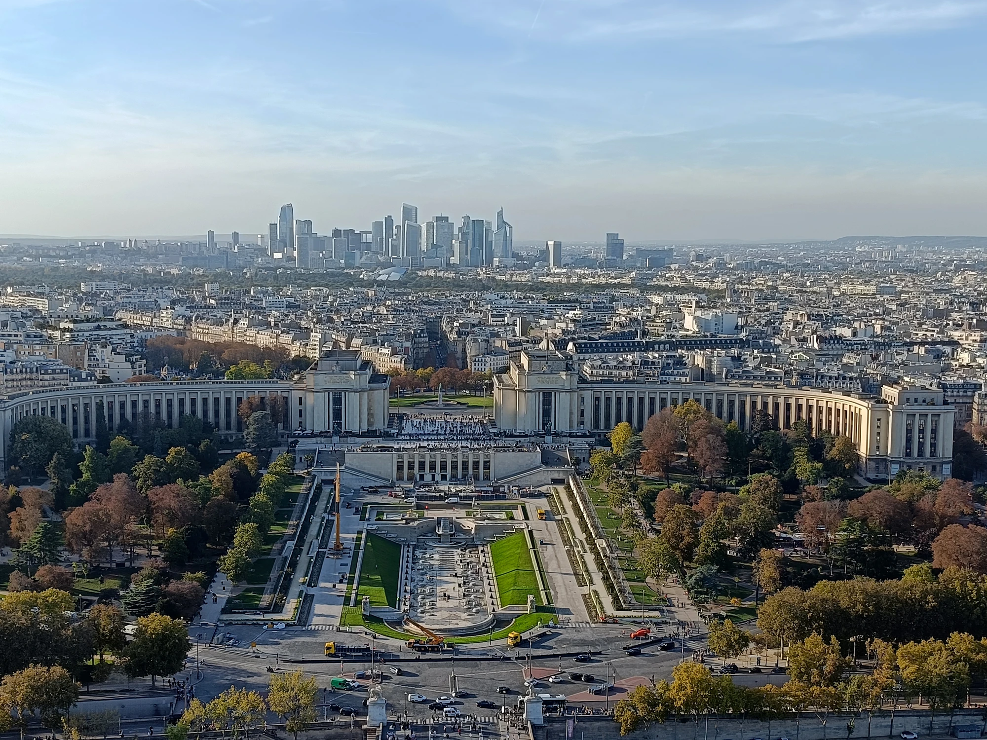 Podróże - Francja - Paryż - Widok na Paryż z Wieży Eiffla