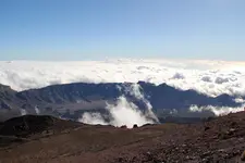 Podróże - Hiszpania - Teneryfa - Wulkan Teide - widok z niego