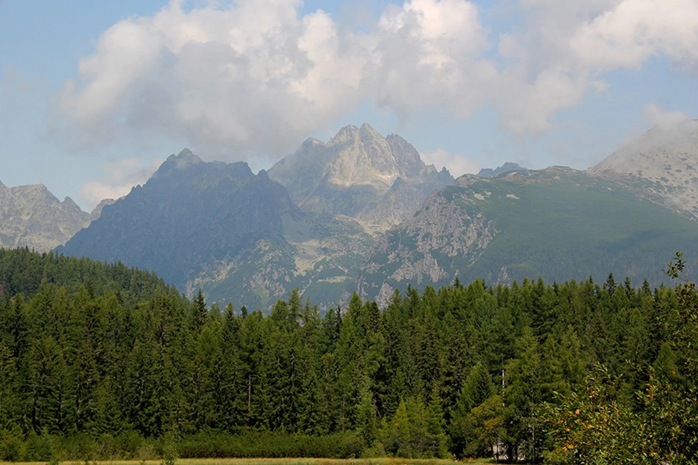 Podróże - Słowacja - Widok na Tatry Wysokie