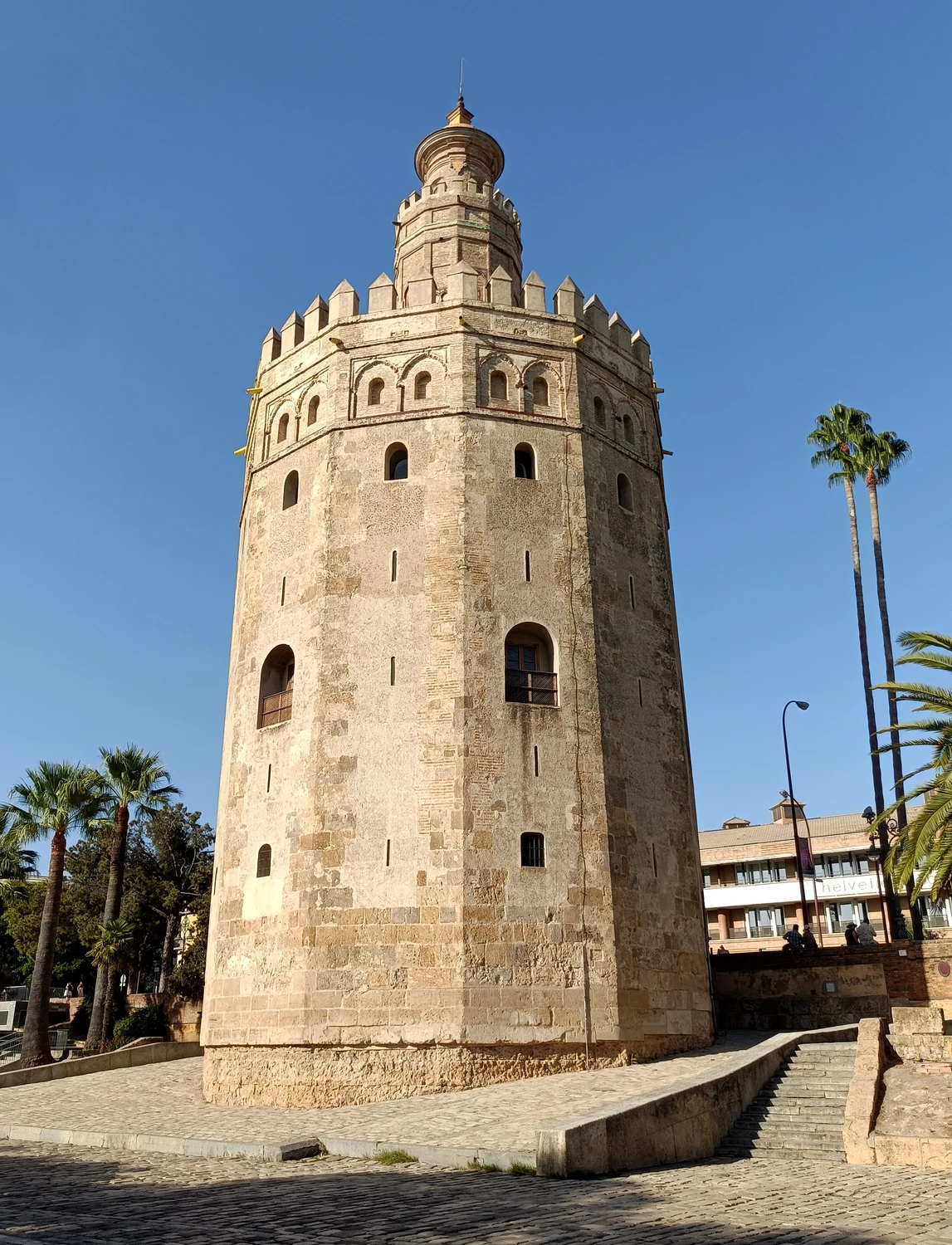  Podróże - Hiszpania - Sewilla - Złota Wieża (Torre del Oro)