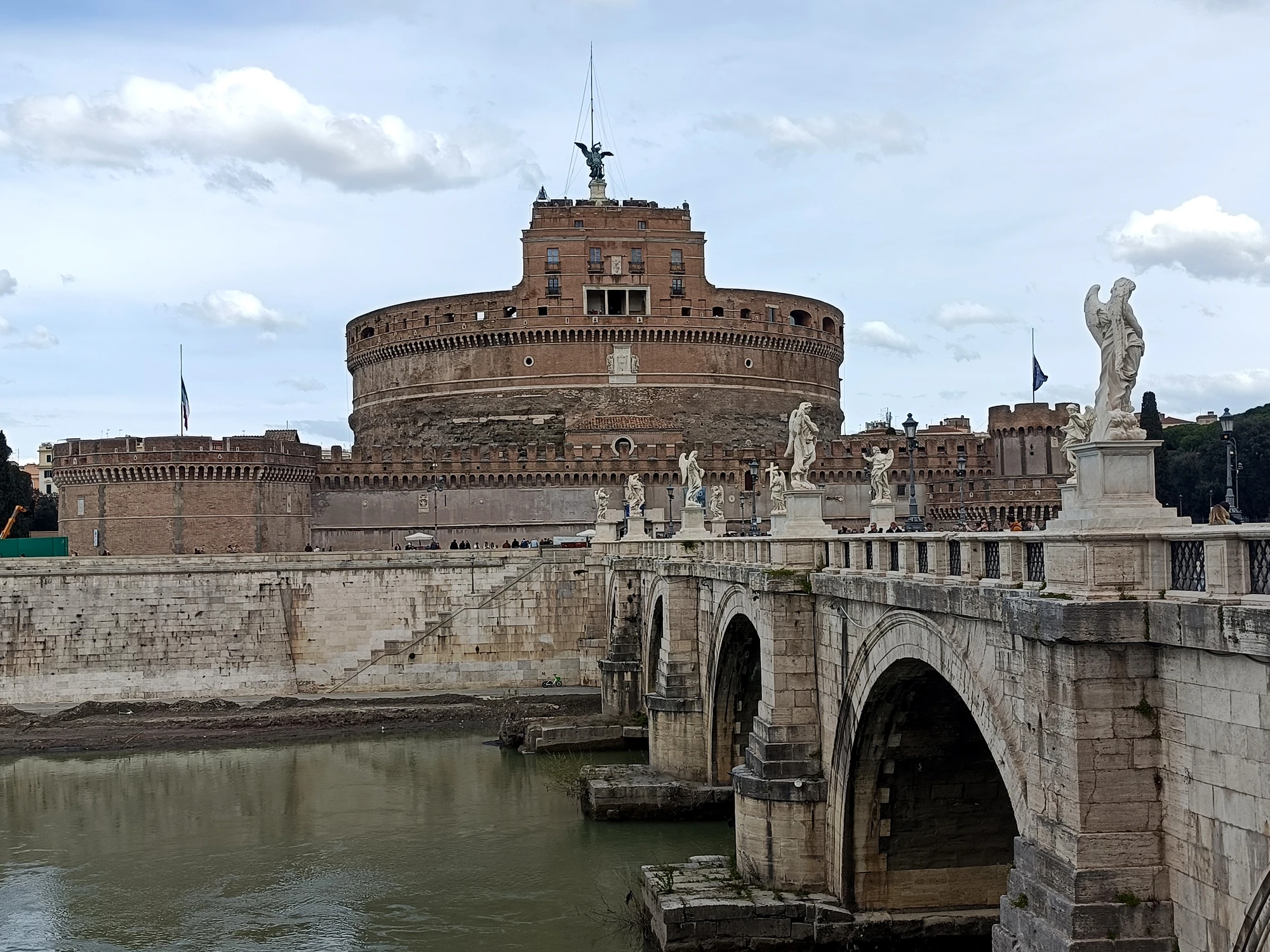 Podróże - Włochy - Rzym - Zamek Świętego Anioła (Castel Sant'Angelo)
