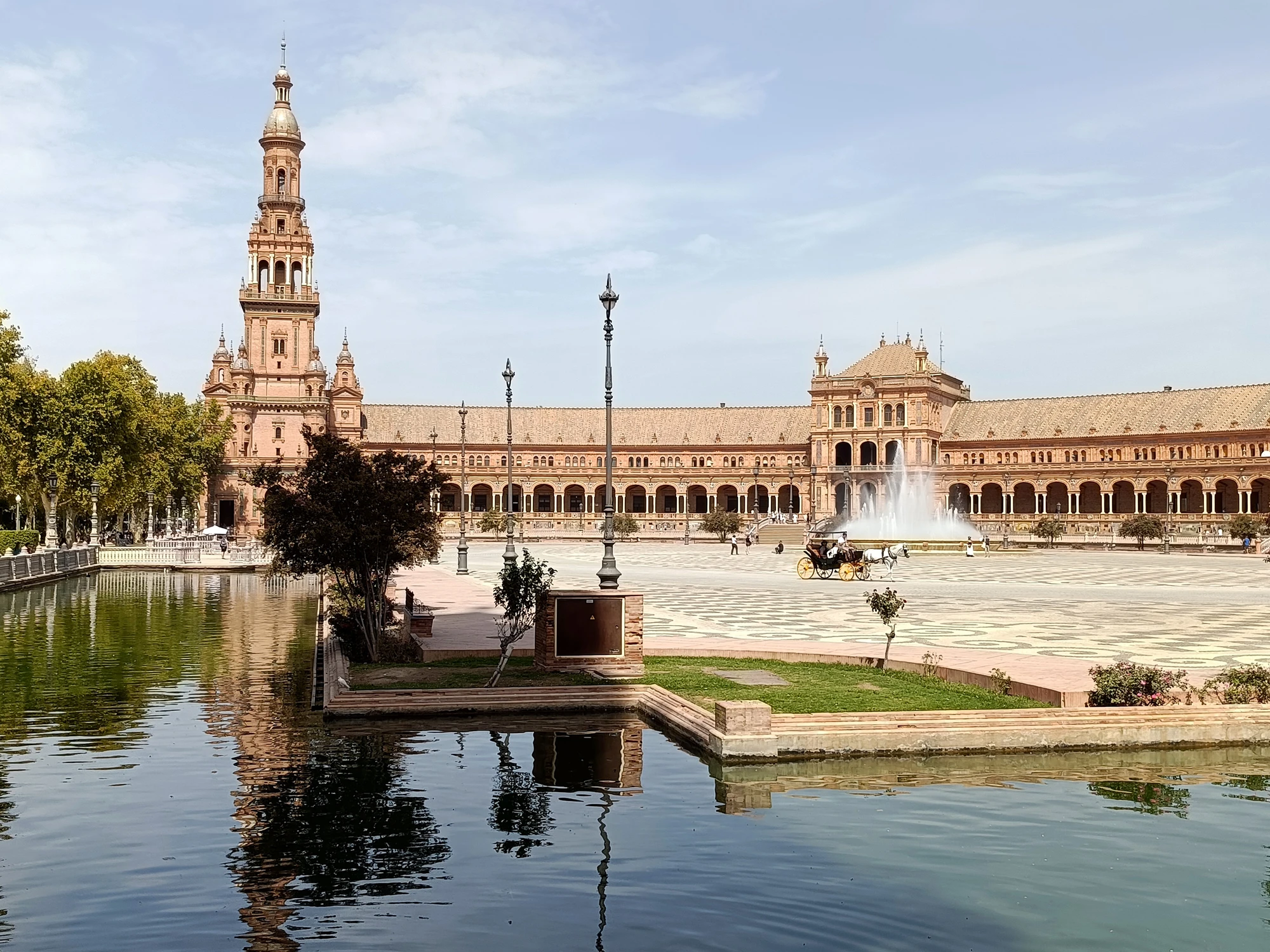 Podróże - Hiszpania - Sewilla - Plac Hiszpański