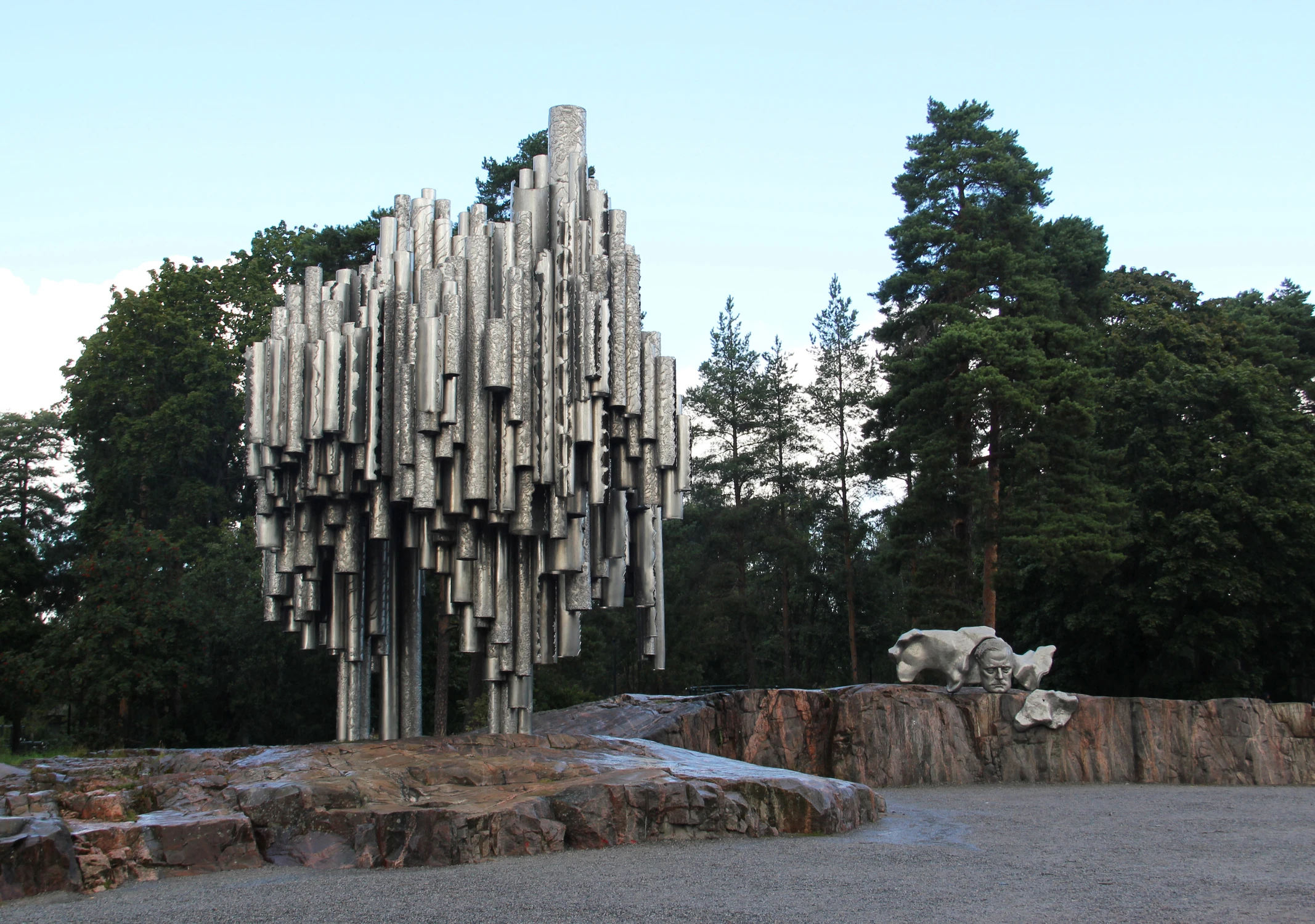 Podróże - Finlandia - Helsinki - Pomnik Sibeliusa