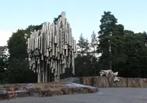 Podróże - Finlandia - Helsinki - Pomnik Sibeliusa