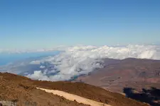 Podróże - Hiszpania - Teneryfa - Wulkan Teide - widok z niego 