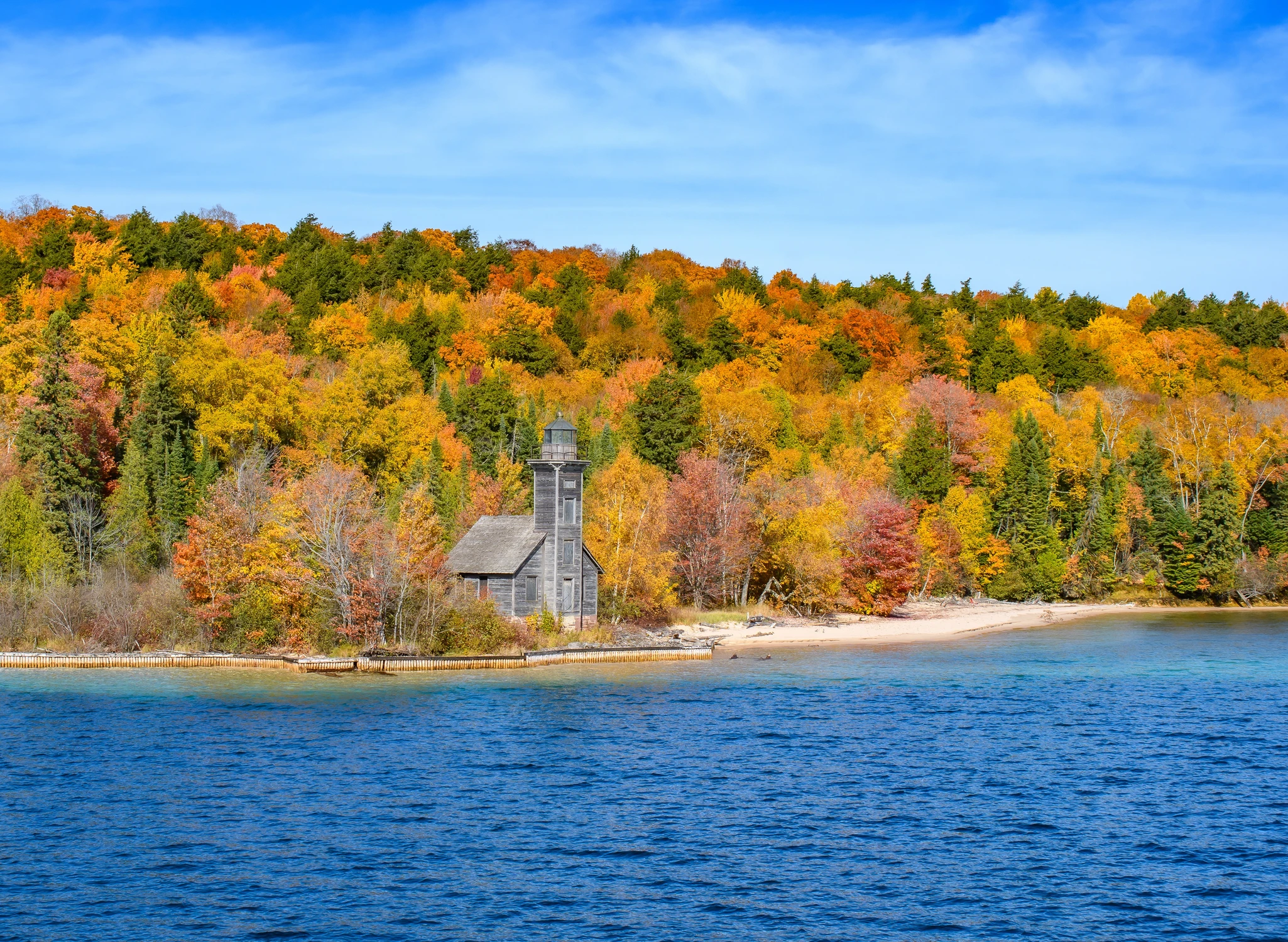 Grand Island East Channel Light