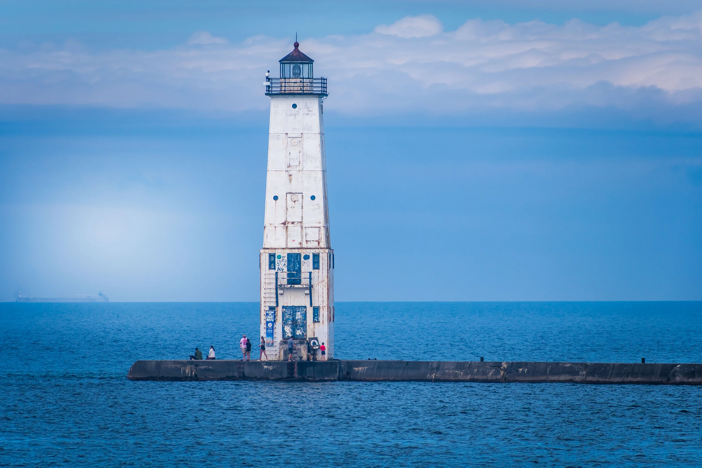 Frankfort North Breakwater Lighthouse MI