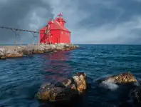  Sturgeon Bay Ship Canal Pierhead Lighthouse