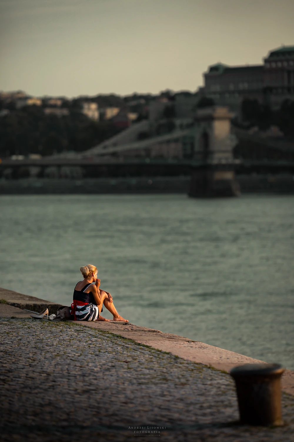 On the river bank