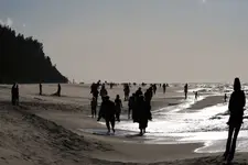 Wieczorem w Jastrzębiej Górze..