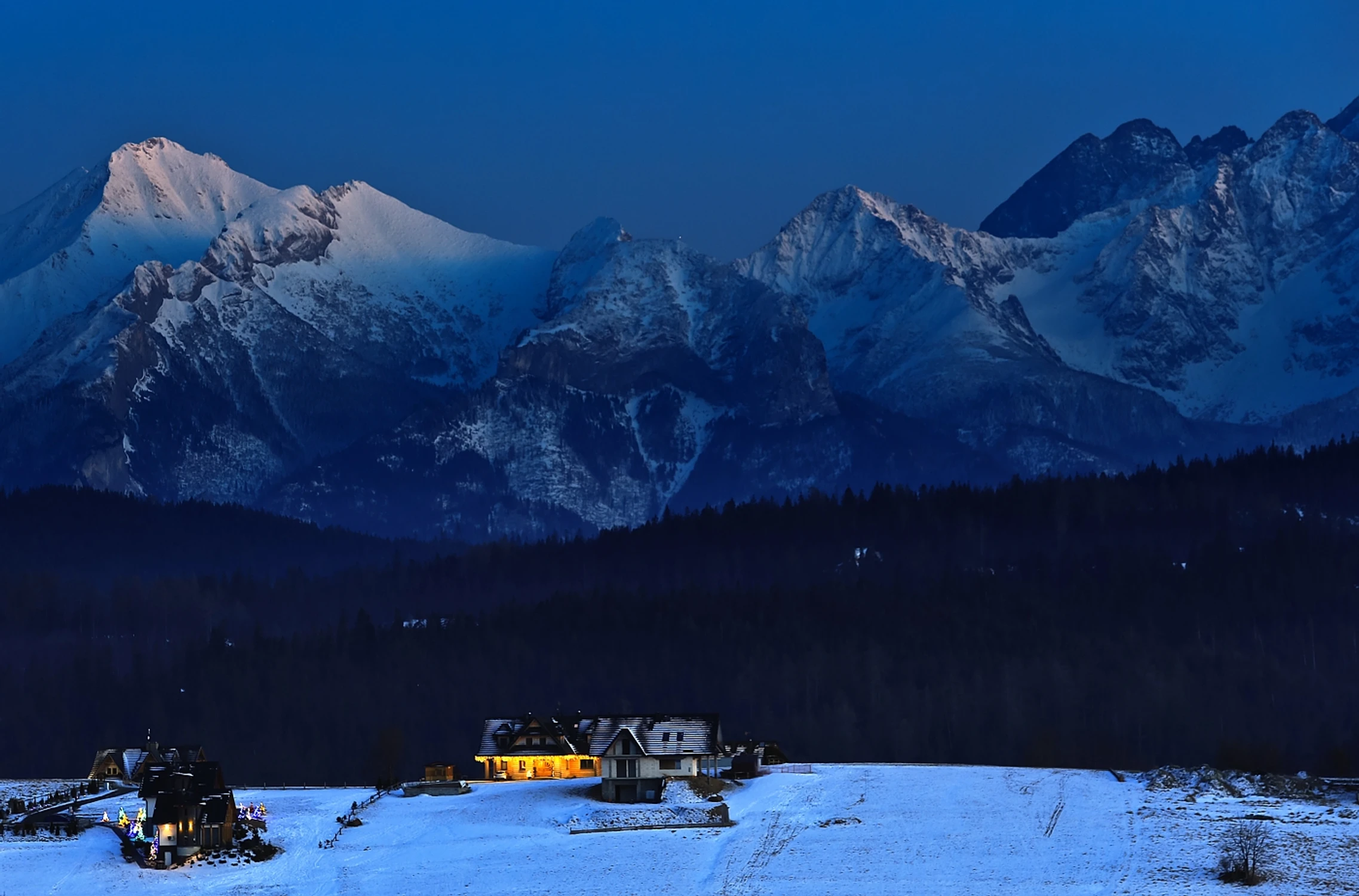 Tatry o zmierzchu