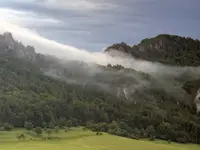 Wieczór po burzliwym dniu.