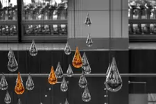 Kinetic rain