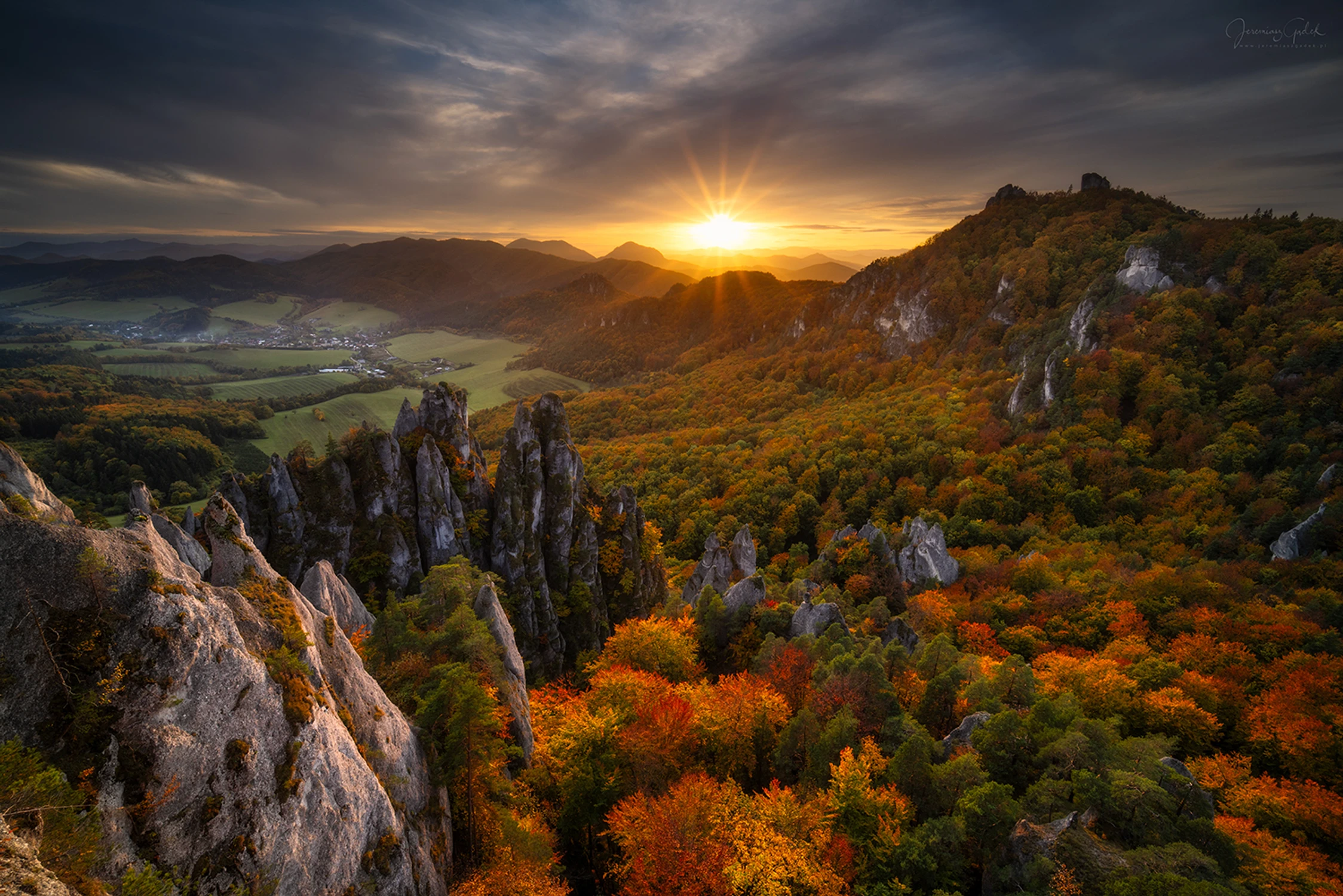 Jesień w słowackich Dolomitach