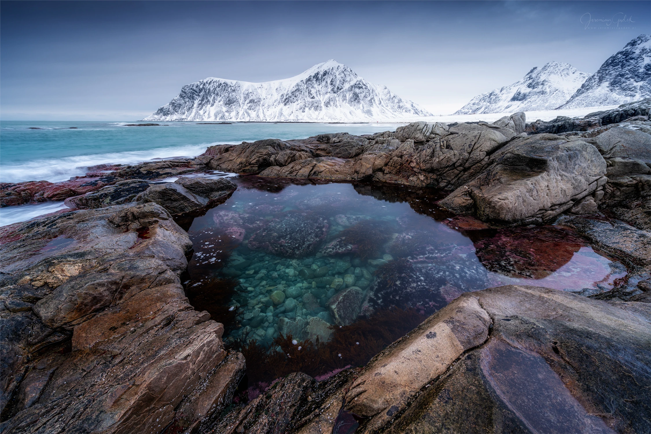 Plaża Skagsanden inaczej niż zwykle