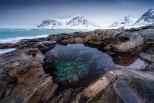 Plaża Skagsanden inaczej niż zwykle