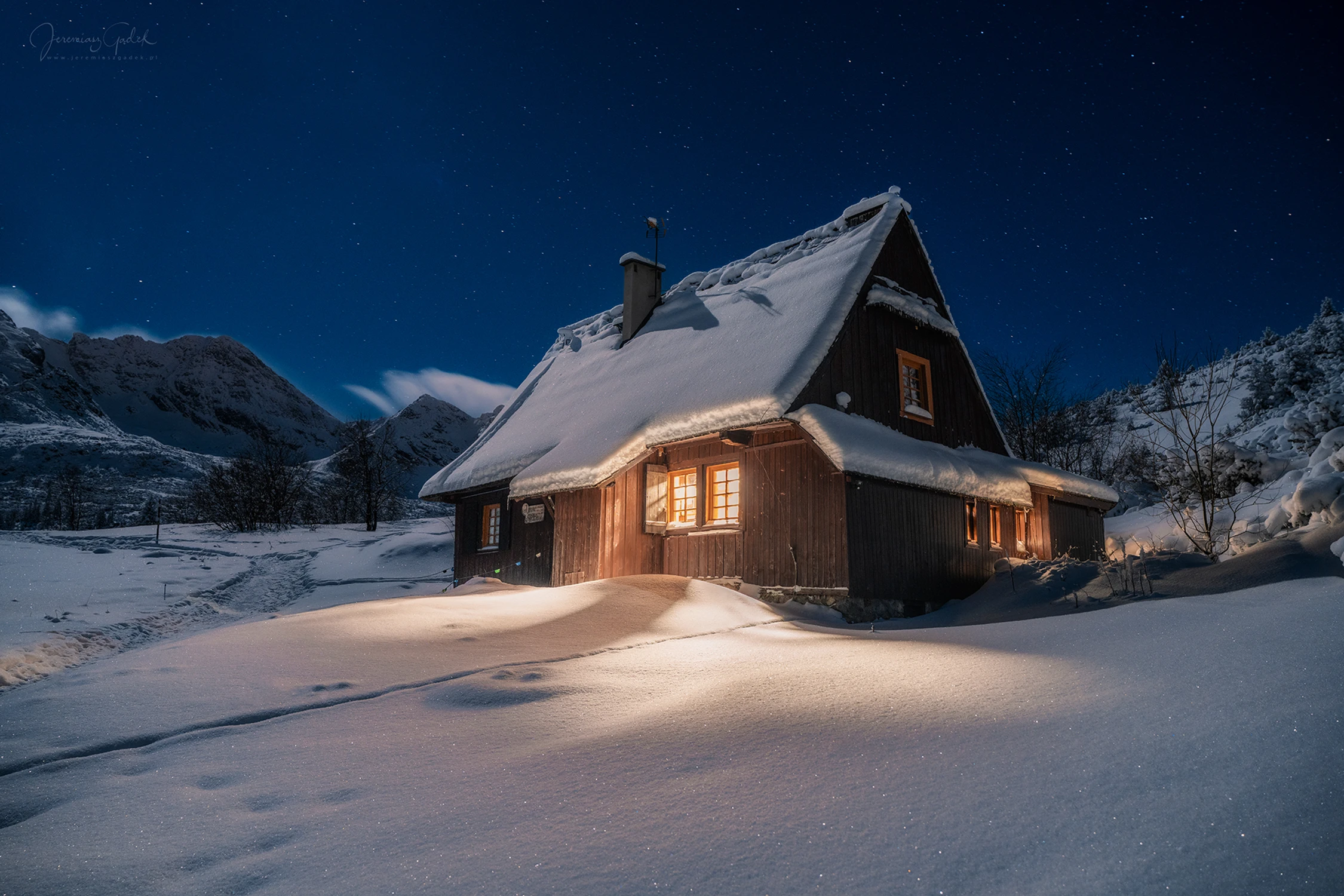 Betlejemka - nocą pod gwiazdami