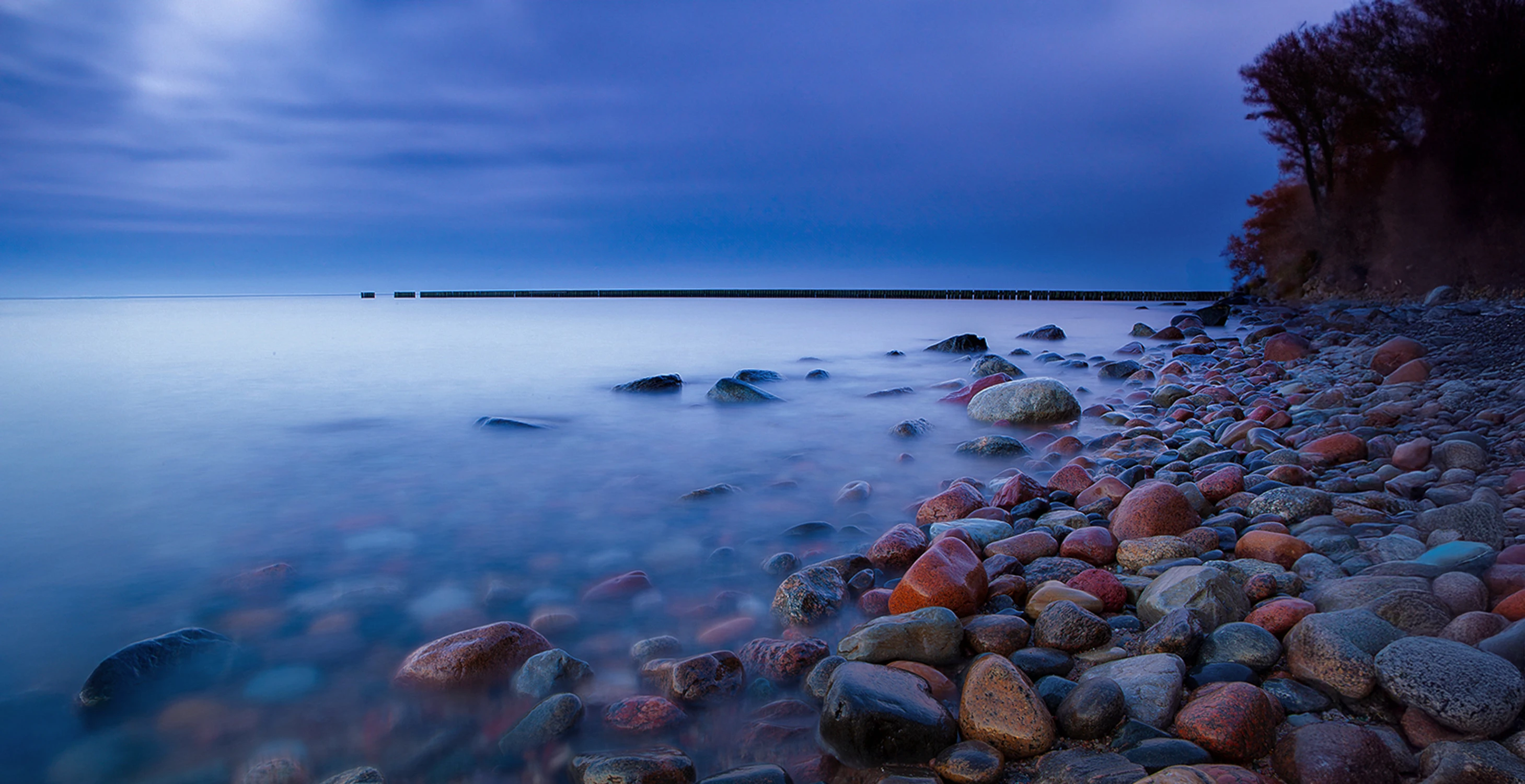 kamienista plaż