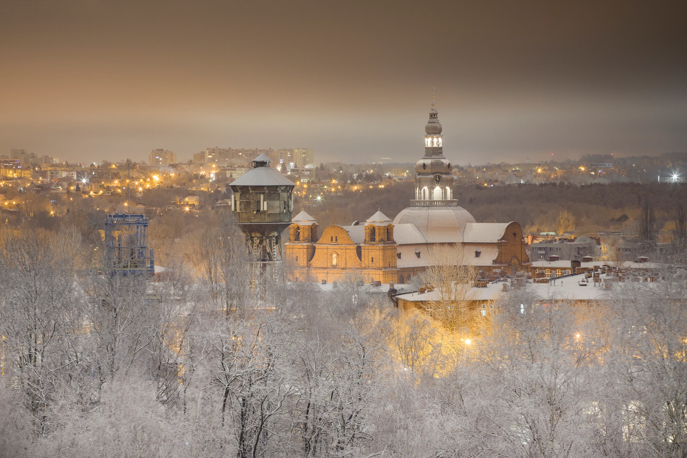 Nikiszowiec w zimowej odsłonie