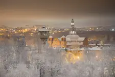 Nikiszowiec w zimowej odsłonie