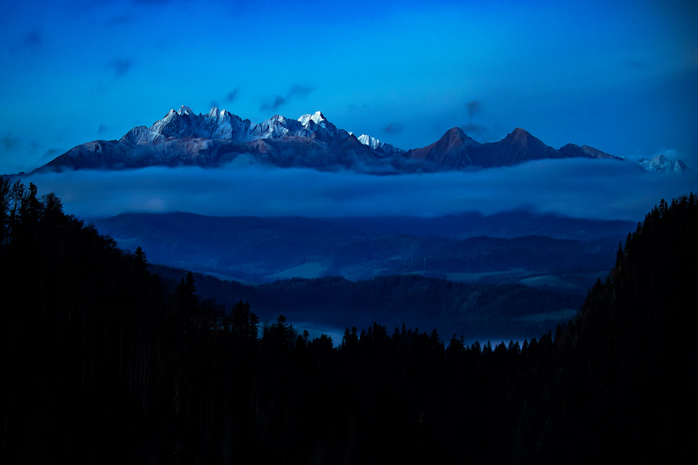 Widok na Tatry 