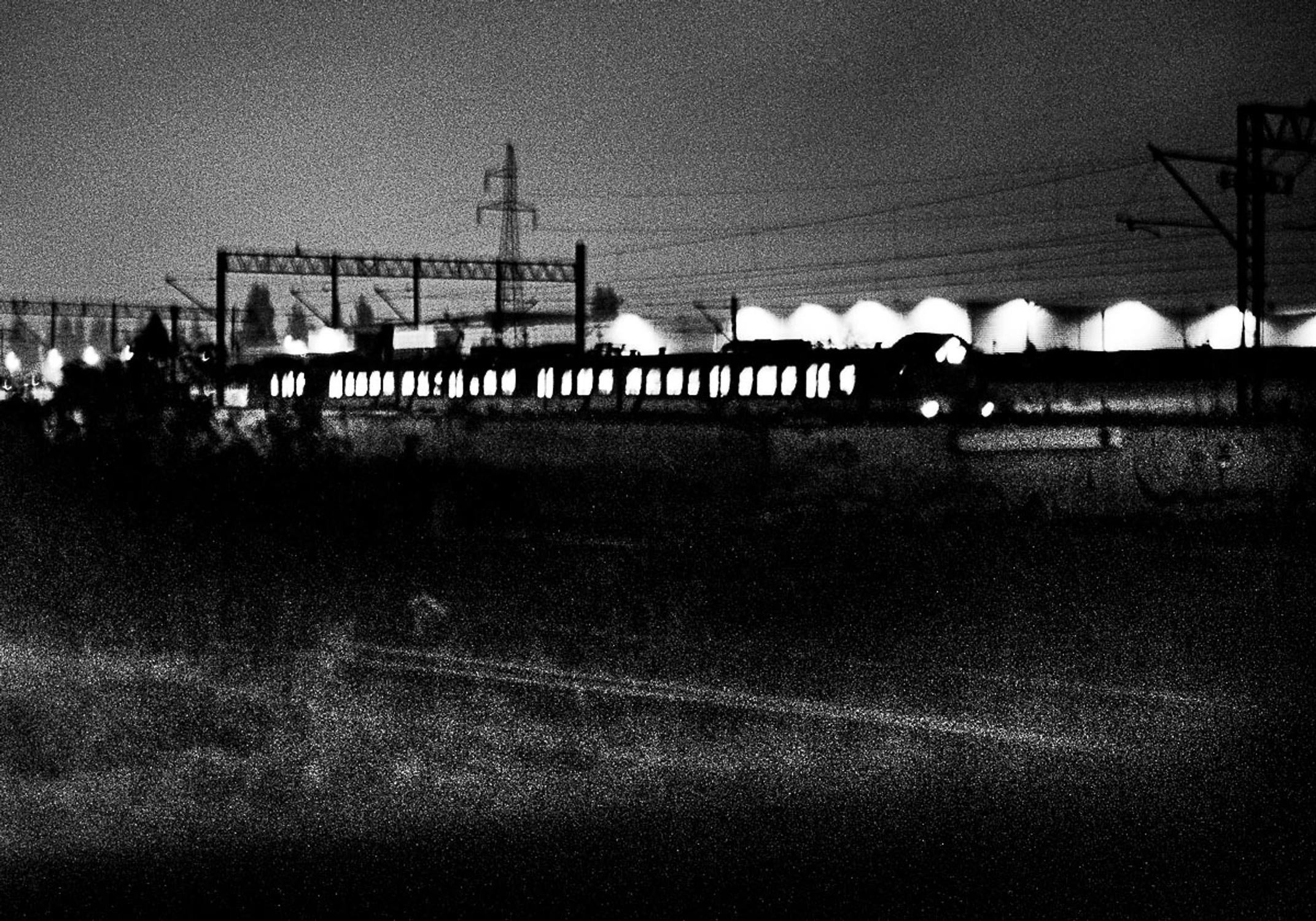 nocny pociąg( proszę nie regulować odbiorników;)))