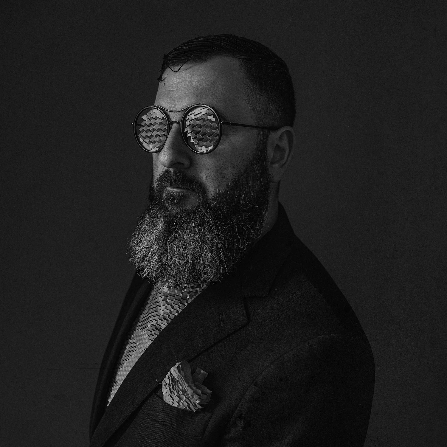 portret w sandałach