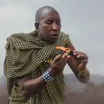 Afrykańskie równiny - Masai