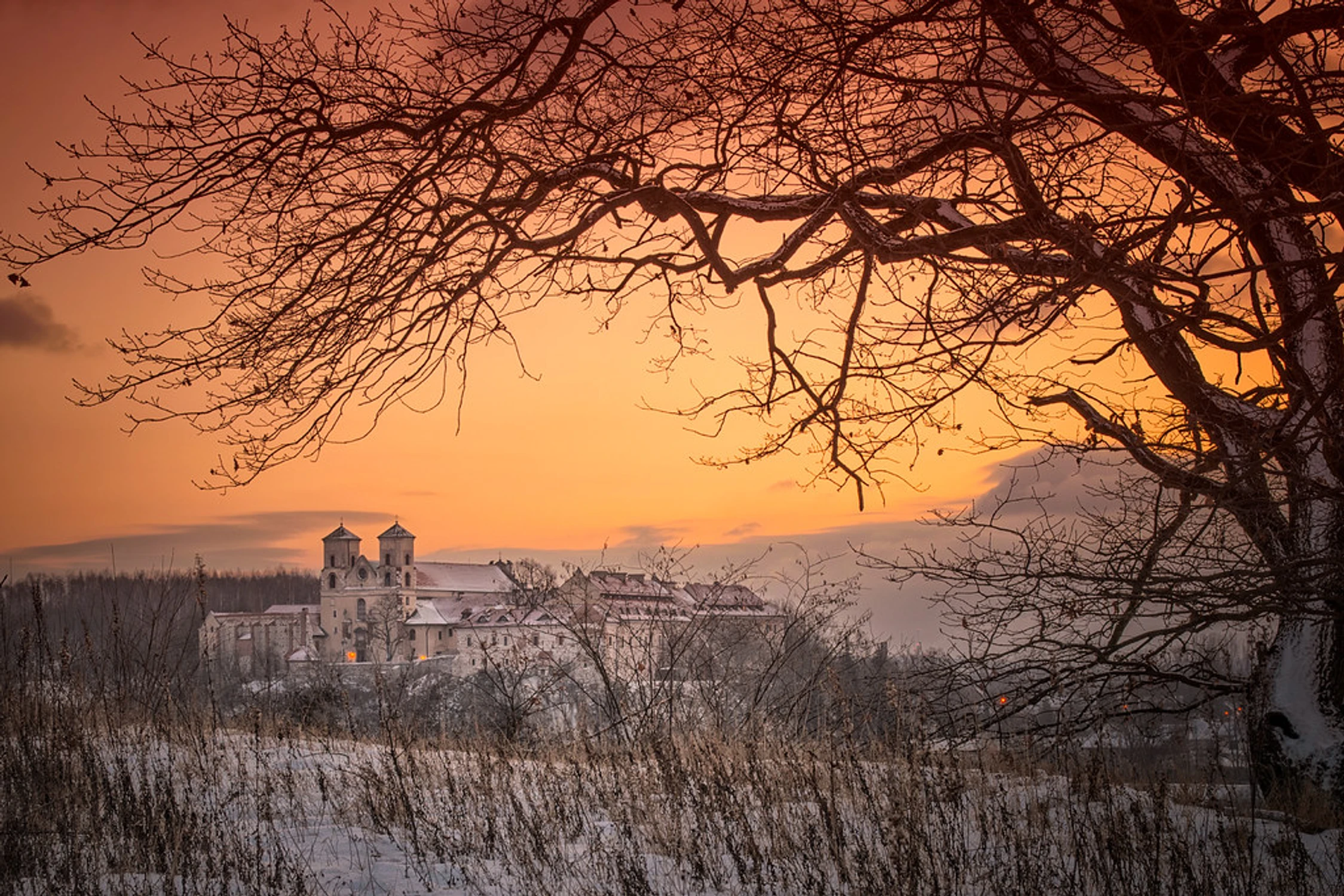 Zimowy poranek w Piekarach