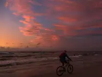 Rowerem po plaży