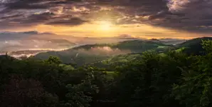 The Morning After a Stormy Evening