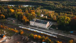 Jesienny klimat na stacji Sędzisław