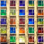 kolorowe okna