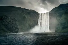 Wodospad Skógafoss